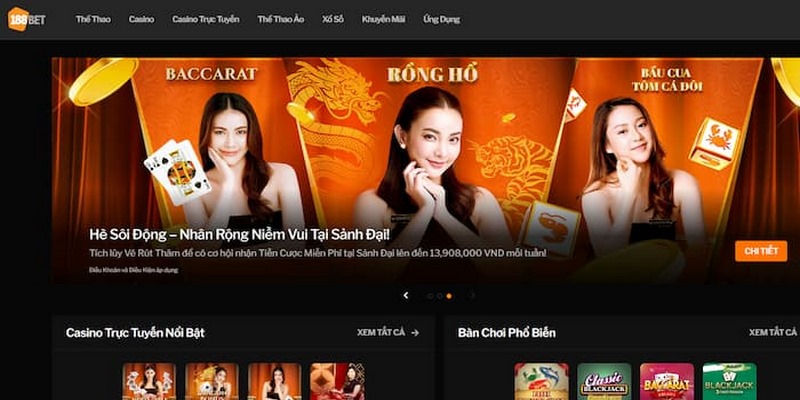 Đánh giá mới nhất về nhà cái 188BET